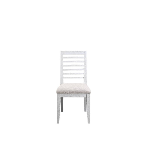 Aromas - Side Chair (Set of 2) - White Oak & Fabric Unique Piece Furniture