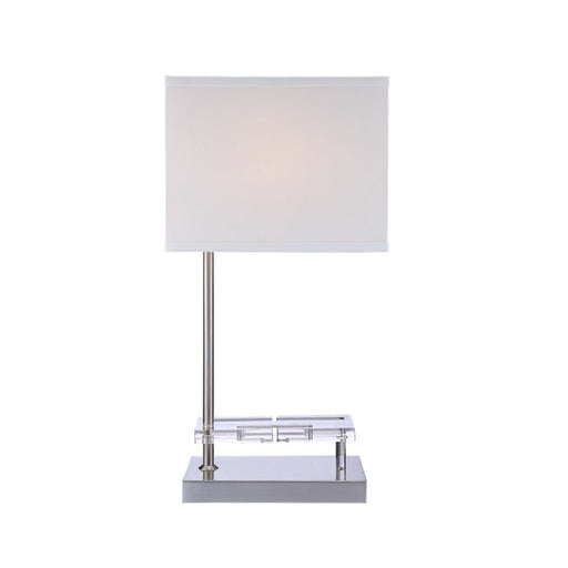 Britt - Table Lamp - Sandy Nickel Unique Piece Furniture