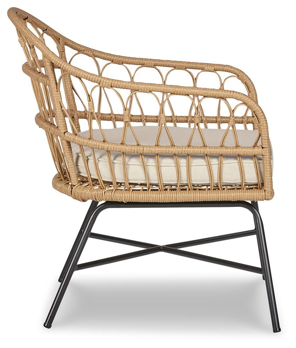Hoonah - Natural / Cream/black - Accent Chair Unique Piece Furniture