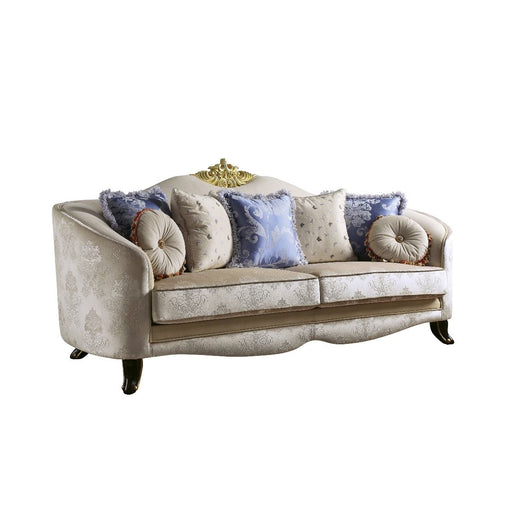 Sheridan - Sofa - Cream Fabric Unique Piece Furniture