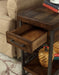Brick Attic - Side Table - Oak / Multi Unique Piece Furniture