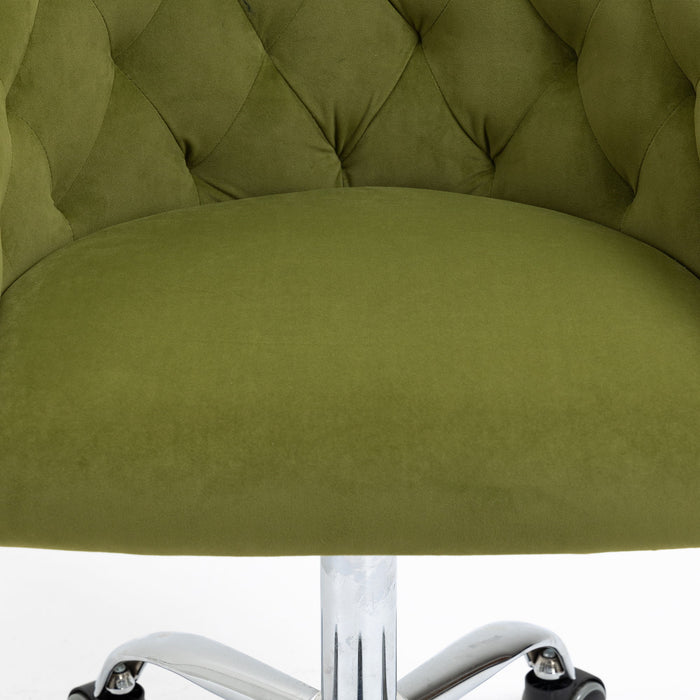 Coolmore Swivel Shell Chair For / Modern Leisure Office Chair (This Link For Drop Shipping) - Green