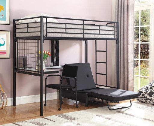 Jenner - Futon Pad - Black Unique Piece Furniture