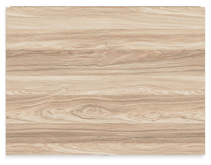 Battelle - Two Drawer Night Stand - Tan