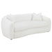 Isabella - Upholstered Tight Back Sofa - White Unique Piece Furniture