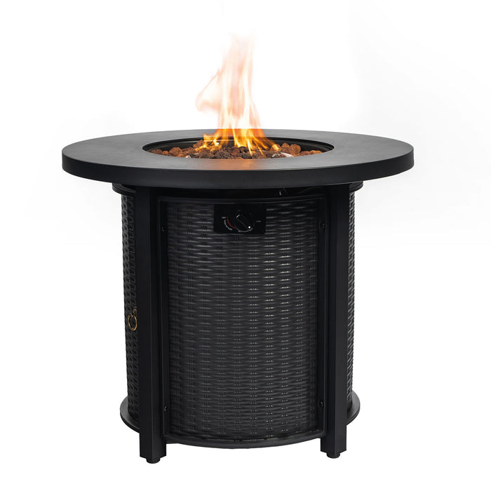 Propane Round Fire Table 40000Btu Propane Fire Pit Table