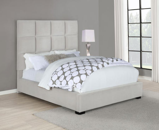 Panes - Tufted Upholstered Panel Bed Unique Piece Furniture