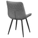 Brassie - Upholstered Side Chairs (Set of 2) - Gray Unique Piece Furniture