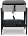 Jorvalee - Gray / Black - Accent Table Unique Piece Furniture