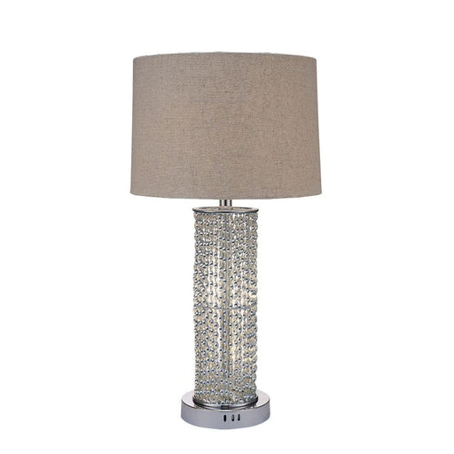 Britt - Table Lamp - Chrome Unique Piece Furniture