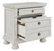 Robbinsdale - Antique White - Two Drawer Night Stand Unique Piece Furniture