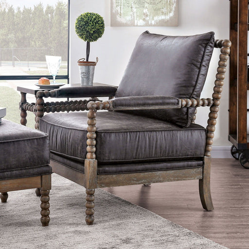 Tarragona - Accent Chair - Warm Gray Unique Piece Furniture