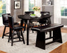 Hurley - Counter Height Table - Black Unique Piece Furniture
