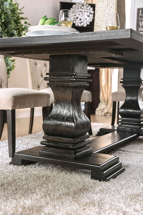 Nerissa - Dining Table - Antique Black Unique Piece Furniture