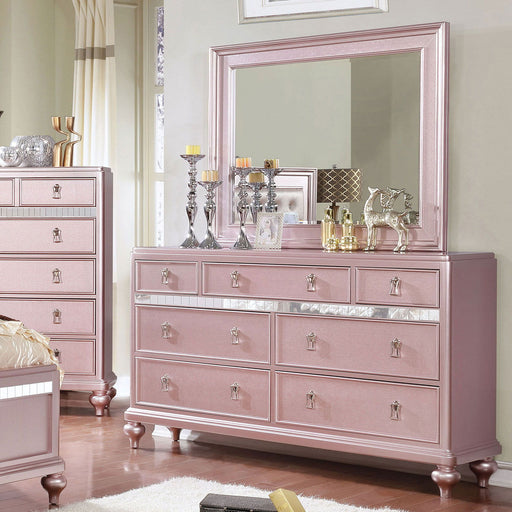 Avior - Dresser - Rose Gold Unique Piece Furniture
