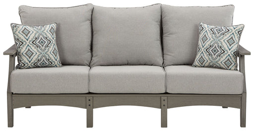 Visola - Gray - Sofa With Cushion Unique Piece Furniture