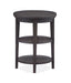 Westley Falls - Round Accent End Table - Graphite Unique Piece Furniture