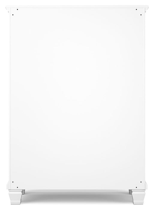 Fortman - Five Drawer Chest - White