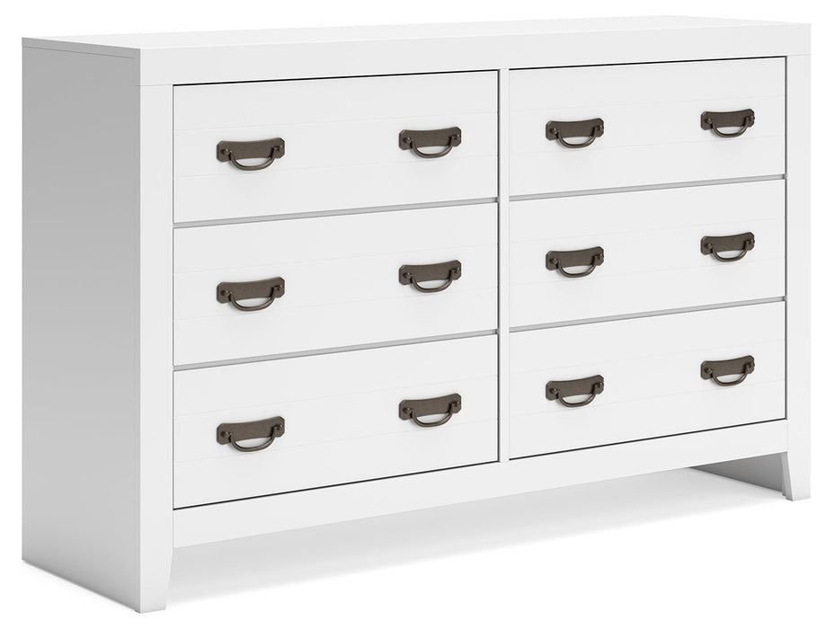 Binterglen - Dresser - White