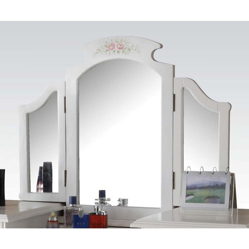 Torian - Vanity Mirror - White Unique Piece Furniture