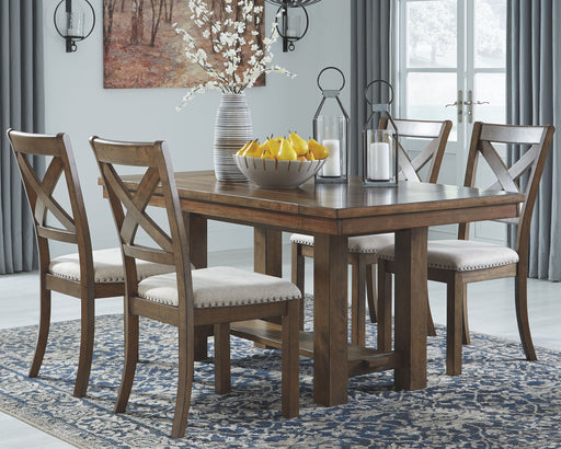 Moriville - Grayish Brown - Rectangular Dining Room Extension Table Unique Piece Furniture