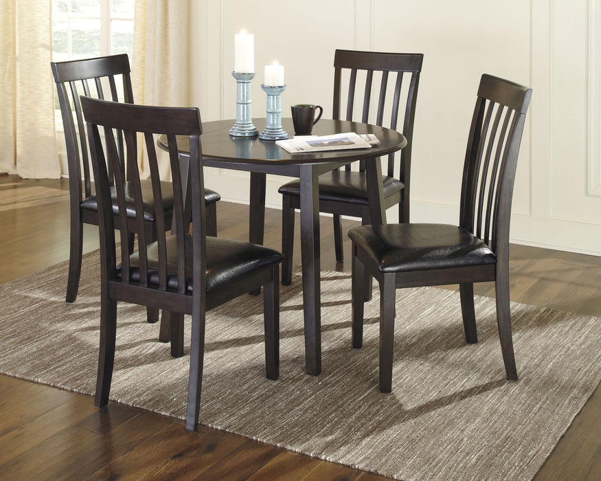 Hammis - Dark Brown - Dining Uph Side Chair (Set of 2) Unique Piece Furniture