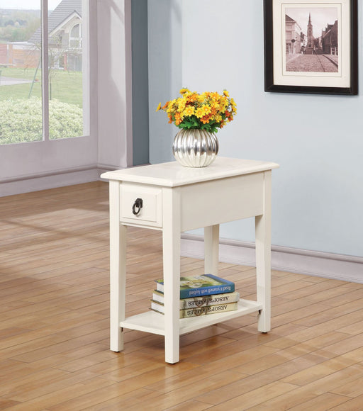 Jeana - Accent Table - White Unique Piece Furniture