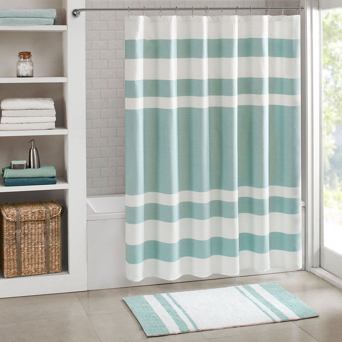 Shower Curtain With 3M Treatment - Aqua
