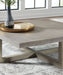 Lockthorne - Gray - Square Cocktail Table Unique Piece Furniture
