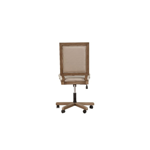 Orianne - Executive Office Chair - Champagne PU & Antique Gold Unique Piece Furniture