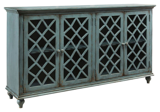 Mirimyn - Antique Teal - Accent Cabinet - Vintage Finish Unique Piece Furniture
