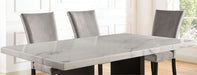 Kian - Dining Table - White / Black Unique Piece Furniture