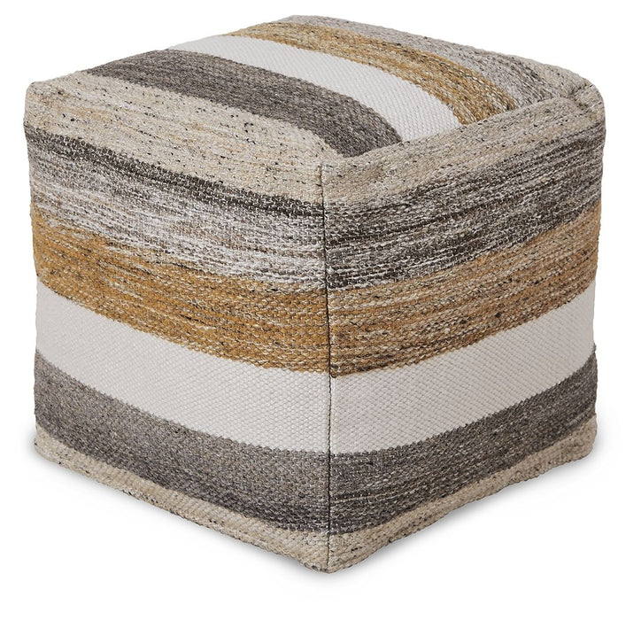 Josalind - Multi - Pouf Unique Piece Furniture