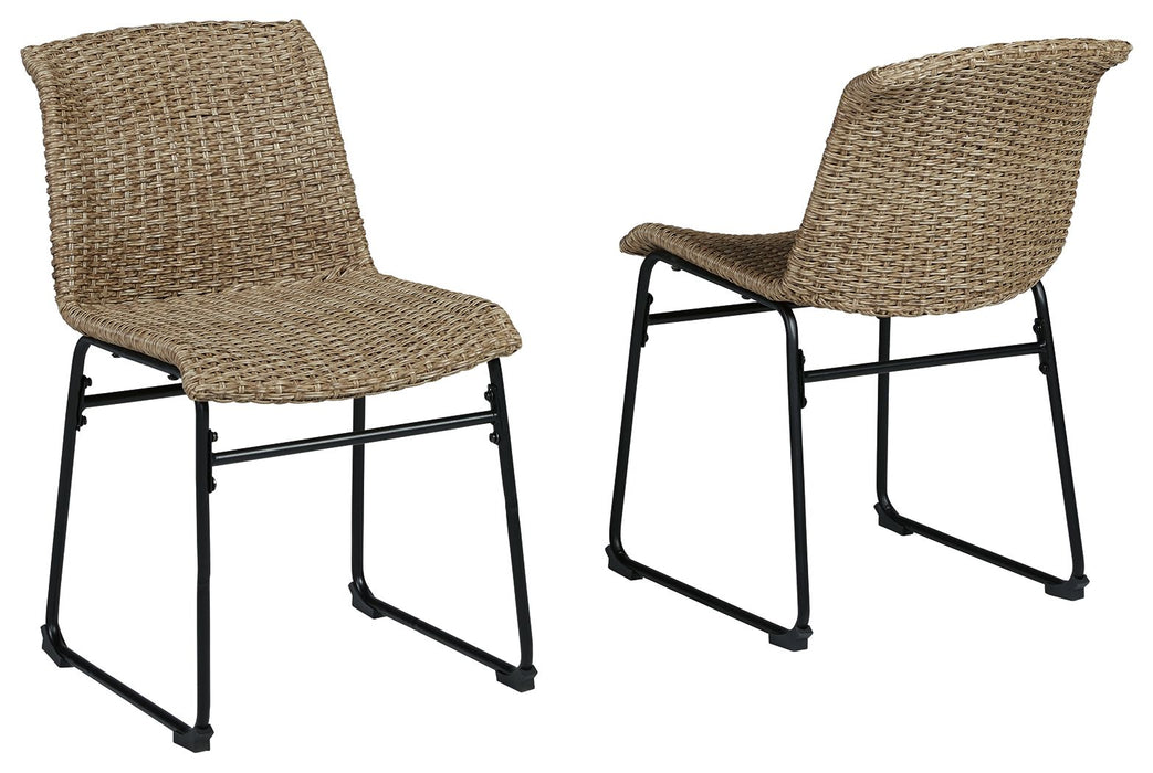 Amaris - Brown / Black - Chair (Set of 2) Unique Piece Furniture