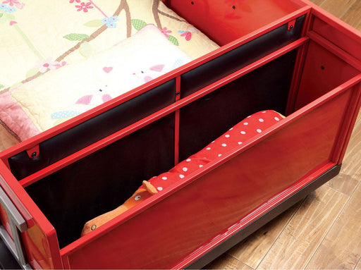 Rescuer - Twin Bed - Red / Black Unique Piece Furniture