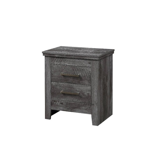 Vidalia - Nightstand - Rustic Gray Oak Unique Piece Furniture