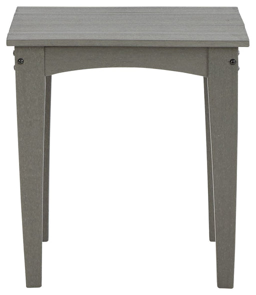 Visola - Gray - Square End Table Unique Piece Furniture