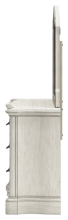 Arlendyne - Dresser And Mirror - Antique White