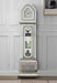 Noralie - Grandfather Clock - Mirrored & Faux Diamonds - Wood - 63" Unique Piece Furniture