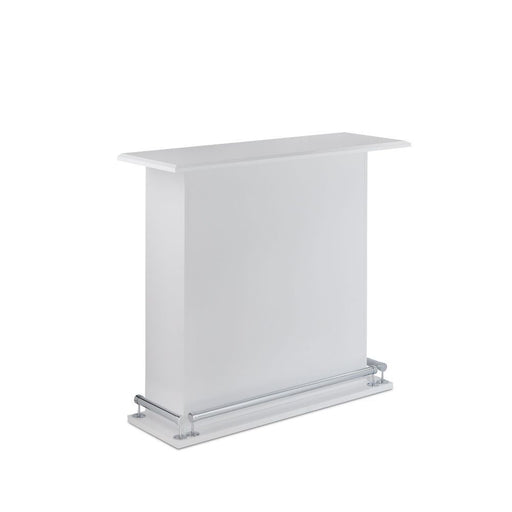 Kite - Bar Table - White High Gloss Unique Piece Furniture