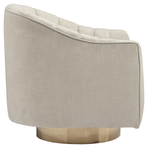 Penzlin - Pearl - Swivel Accent Chair Unique Piece Furniture