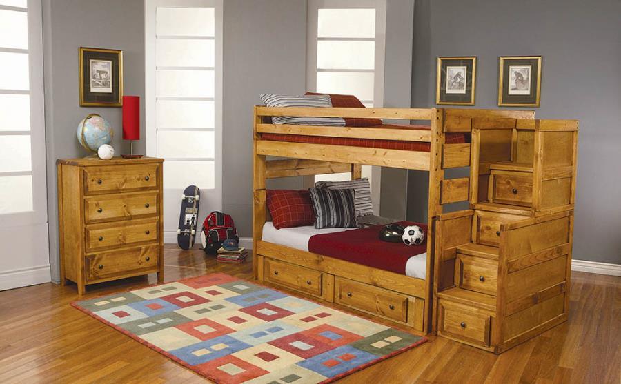 Wrangle Hill - Bunk Bed Unique Piece Furniture
