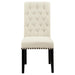 Alana - Tufted Back Upholstered Side Chairs (Set of 2) - Beige Unique Piece Furniture