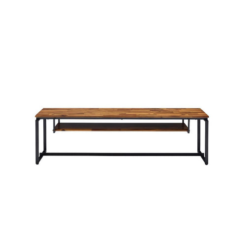 Jurgen - TV Stand - Oak & Black Unique Piece Furniture