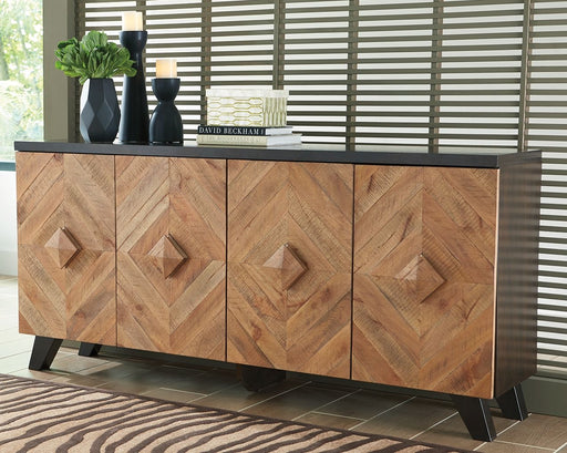 Robin - Brown / Beige - Accent Cabinet Unique Piece Furniture