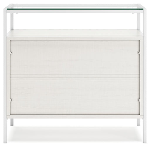 Deznee - White - Small Bookcase Unique Piece Furniture