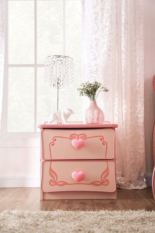 Rheanna - Nightstand - Pink Unique Piece Furniture