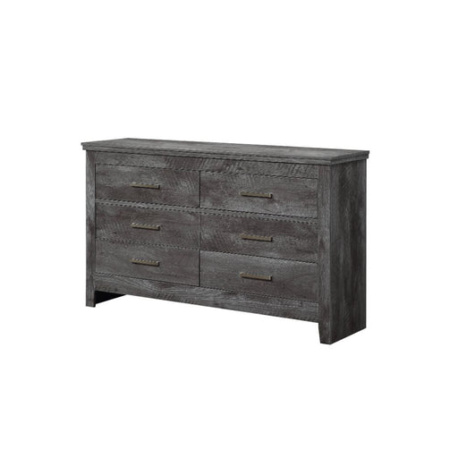 Vidalia - Dresser - Rustic Gray Oak Unique Piece Furniture