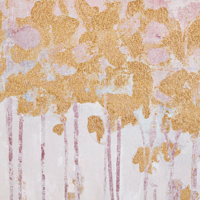 Gold Foil Abstract 3 Piece Canvas Wall Art Set