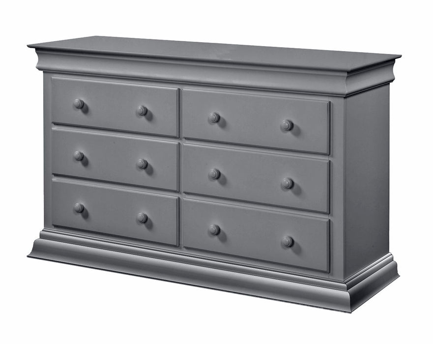 Universal 6 Drawer Dresser Gray